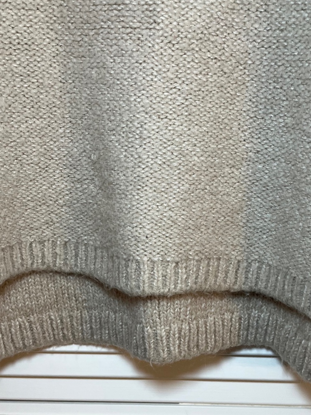 Caslon Tan Mock Neck Midweight Sweater Size M - Picture 4 of 7